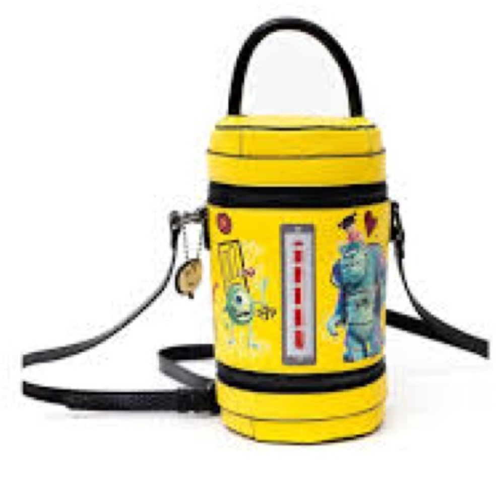 NWT Danielle Nicole Pixar Monsters Inc Scream canister crossbody
